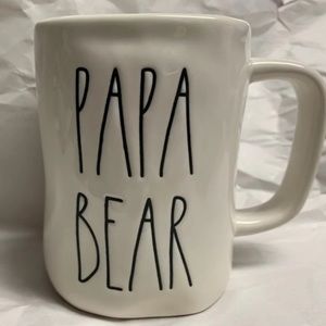 Rae Dunn papa bear mug